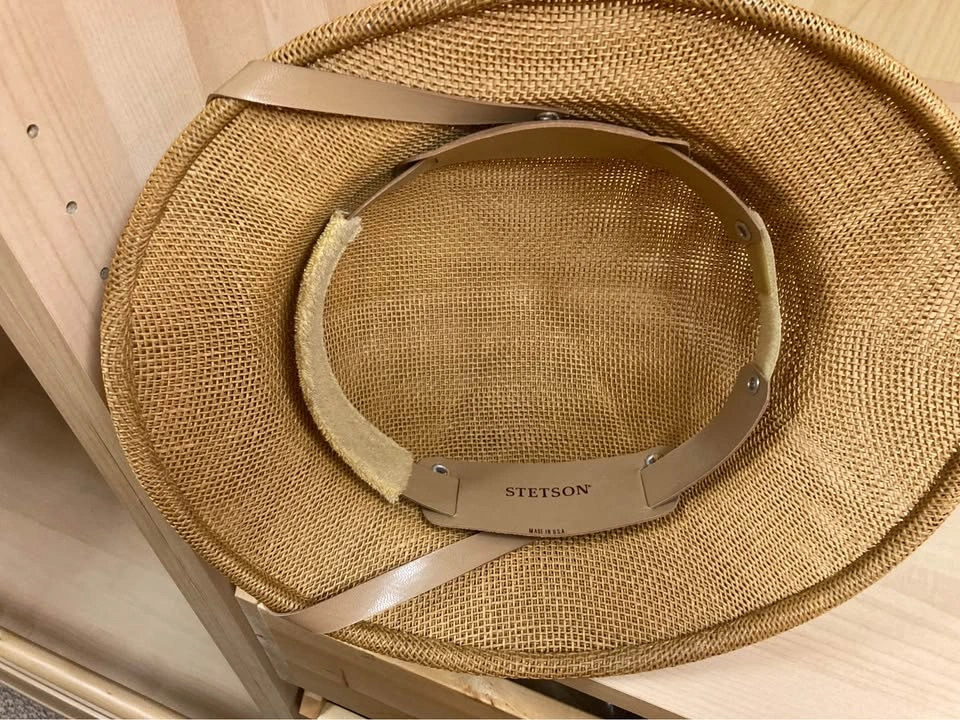 Stetson Vintage Natural Straw Safari Pith Helmet - photo 2