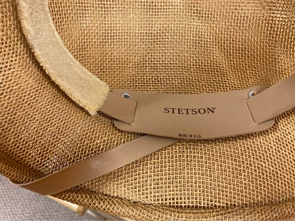 Stetson Vintage Natural Straw Safari Pith Helmet - photo 3