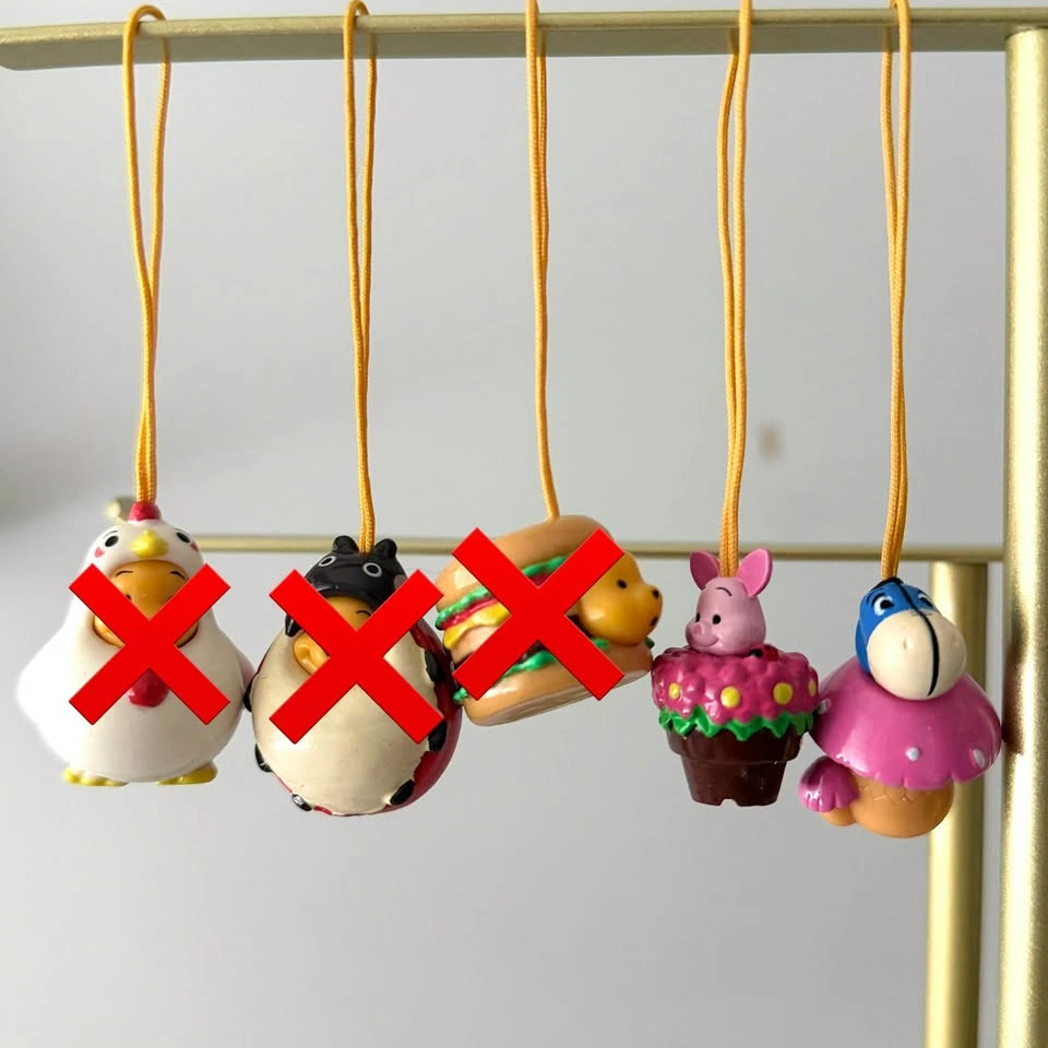 Vintage Disney Peek-A-Pooh Charms - $10 each (firm)