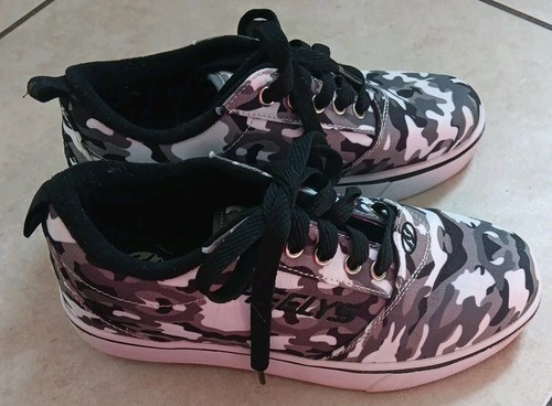 Heelys Pro 20 Youth Size 4 Grey Camo Wheeled Sneakers - photo 3