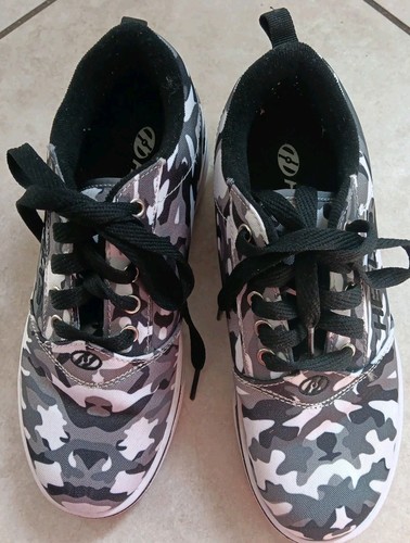 Heelys Pro 20 Youth Size 4 Grey Camo Wheeled Sneakers - photo 4