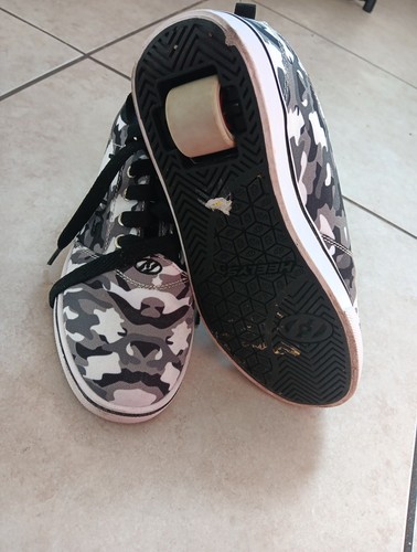 Heelys Pro 20 Youth Size 4 Grey Camo Wheeled Sneakers - photo 5