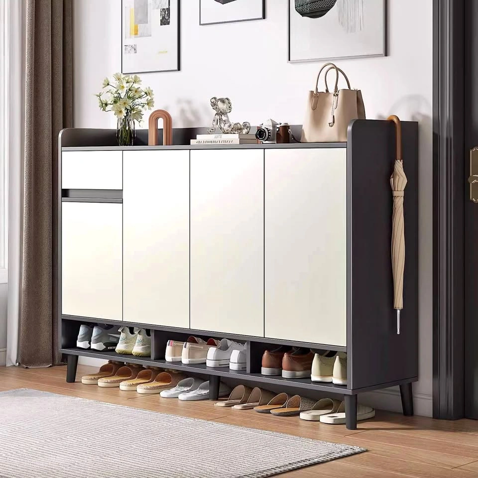 Brand new shoe cabinet with storage and display shelf