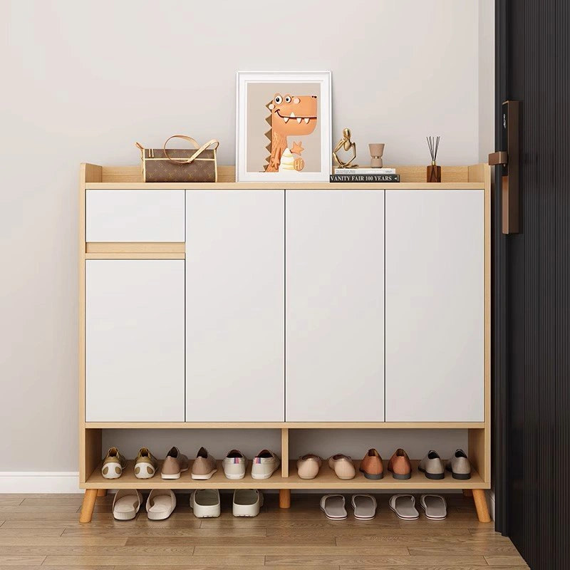 Brand new shoe cabinet with storage and display shelf - photo 2