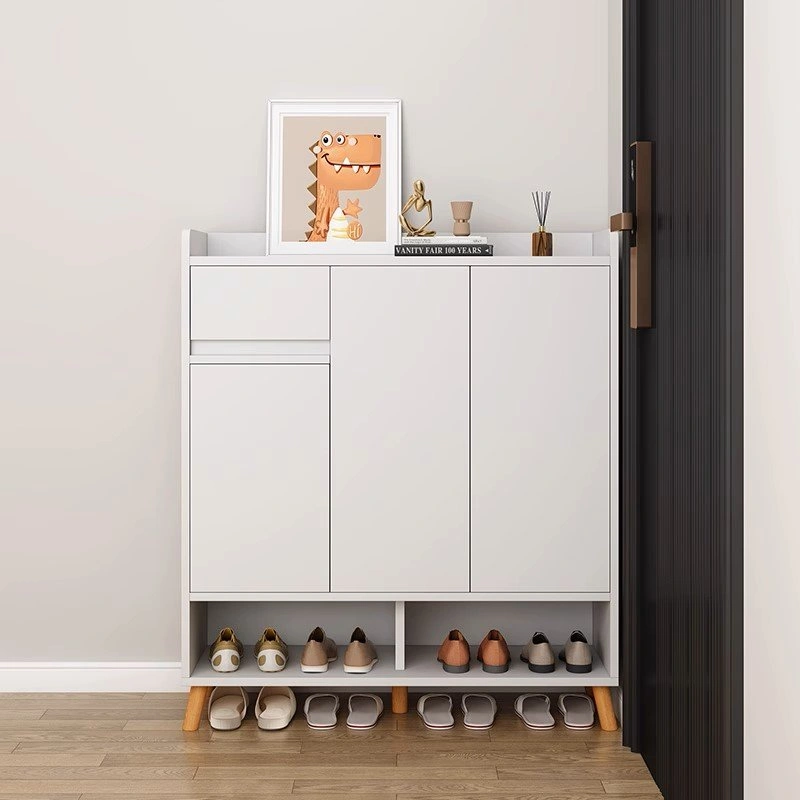 Brand new shoe cabinet with storage and display shelf - photo 3