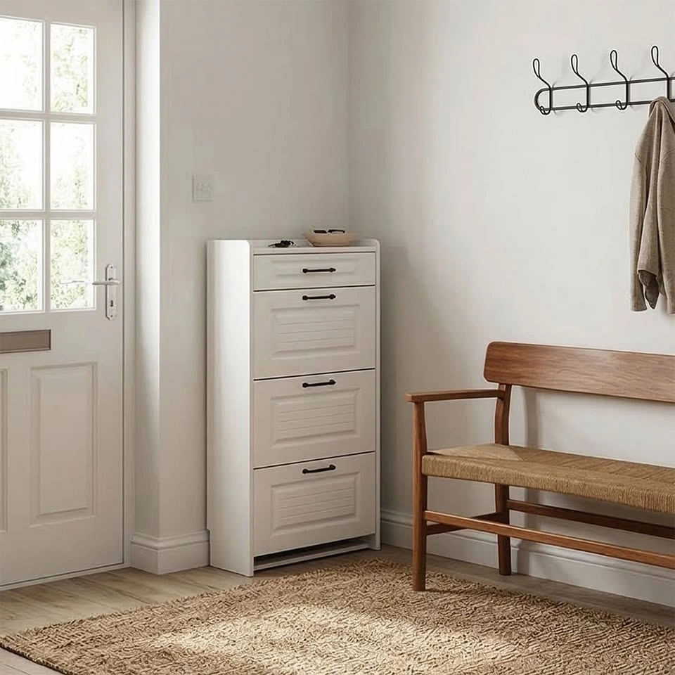 Ultra Slim Shoe Cabinet with Drawer - From $135 - photo 2