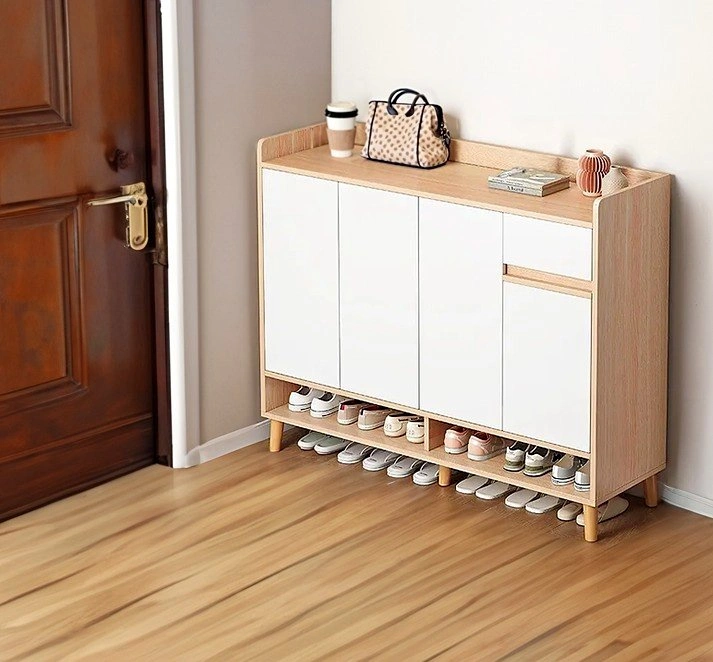 Brand New Shoe Cabinet with Storage & Display Shelf