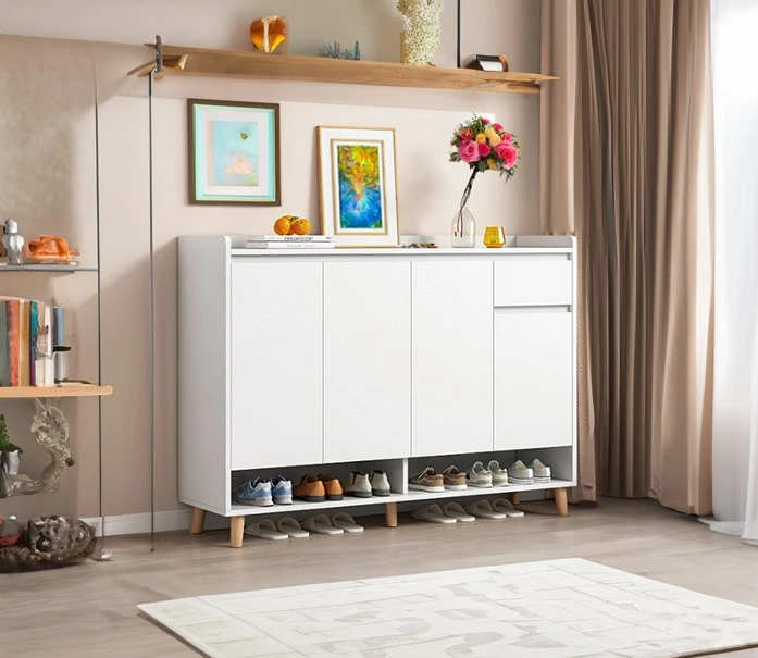 Brand New Shoe Cabinet with Storage & Display Shelf - photo 2