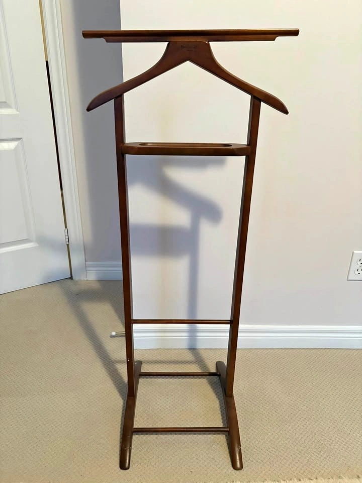 Vintage Barbo-Craft Canada Wood Valet Stand
