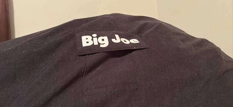 Big Joe Fuf Bean Bag Chair, Large, Black - photo 3
