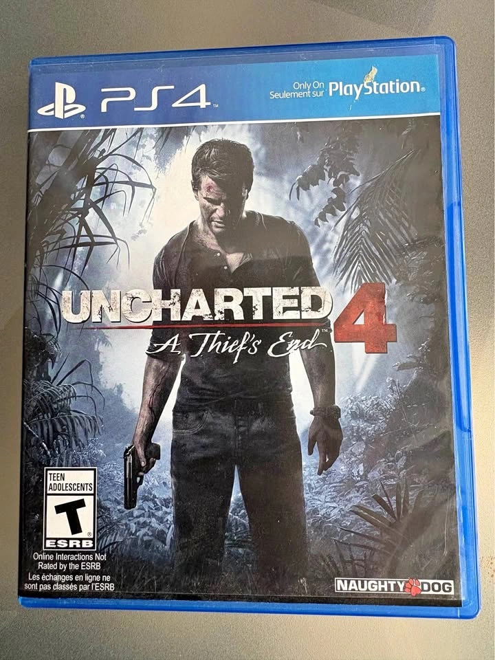 Uncharted 4 and Uncharted Lost Legacy for PS 4