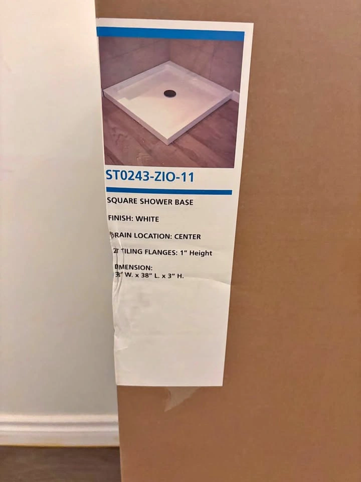 SQUARE SHOWER BASE