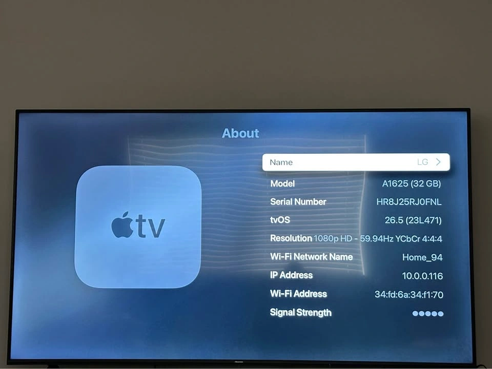 Apple TV HD 32GB (4th Gen) with Siri Remote - photo 5