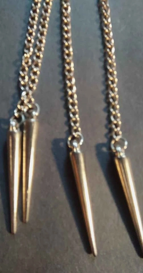 NEW Gold Tone Clip Earring - Ear Cuff Tassel - photo 5