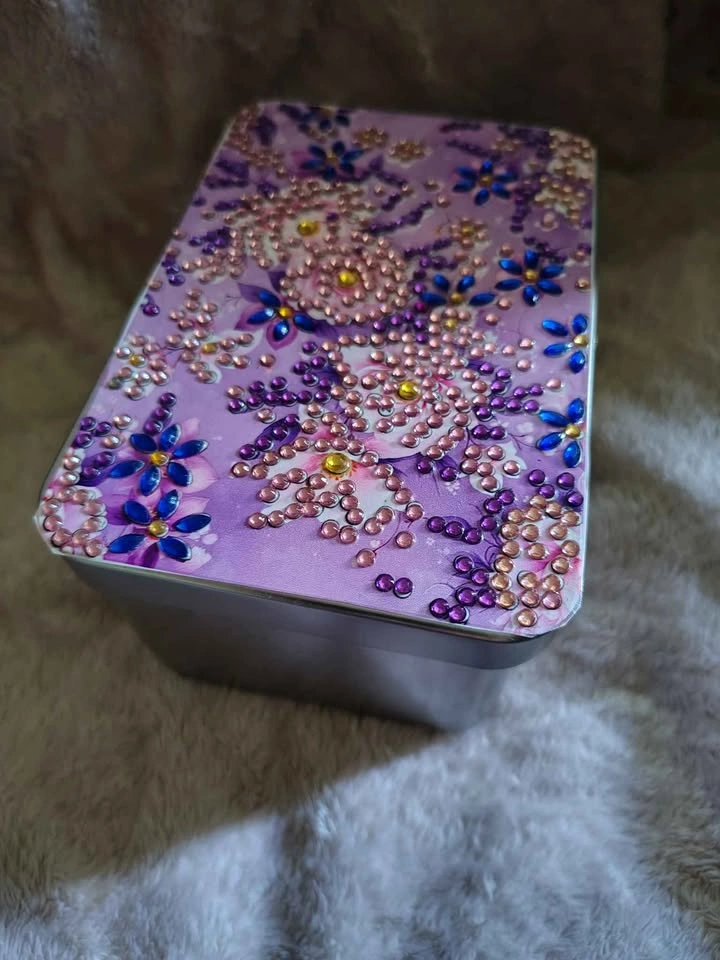 ✨ Handmade Diamond Painting Lockable Jewelry & Trinket Box ✨ - photo 5