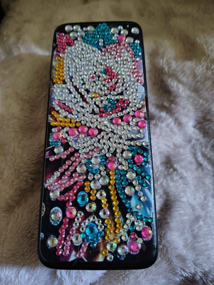 🌸 Handmade Jeweled Eye Glass cases – Perfect a unique gift 💝 - photo 3