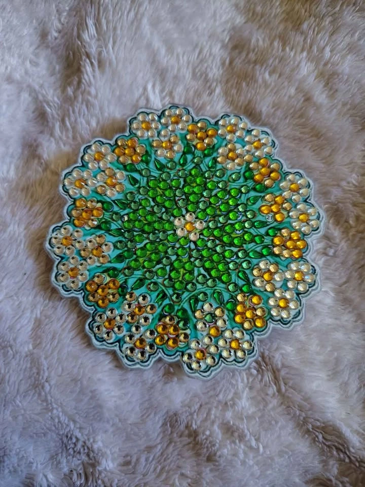 Set of 5 Handmade Mendela Fridge Magnets - photo 5