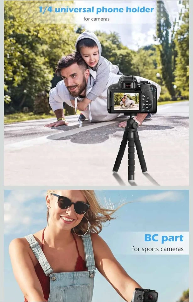 NEW Phone Tripod with Remote & Clip - photo 2