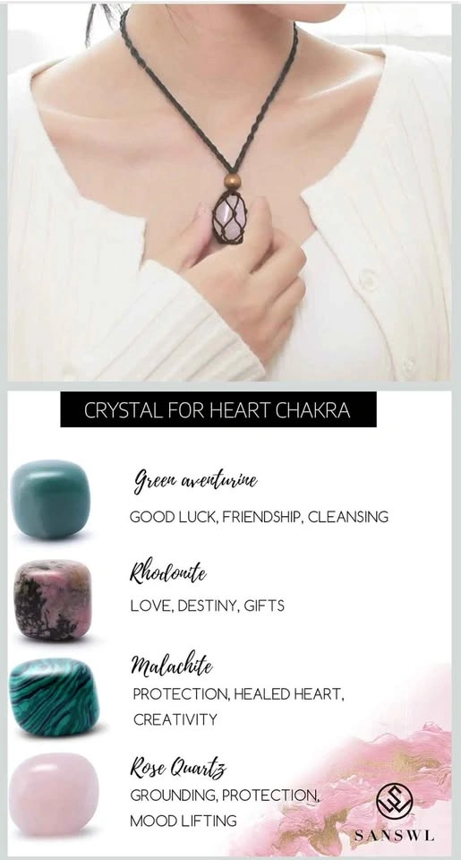 NEW 7 Chakra Healing Crystal Necklace Set - Boho Handmade - photo 4