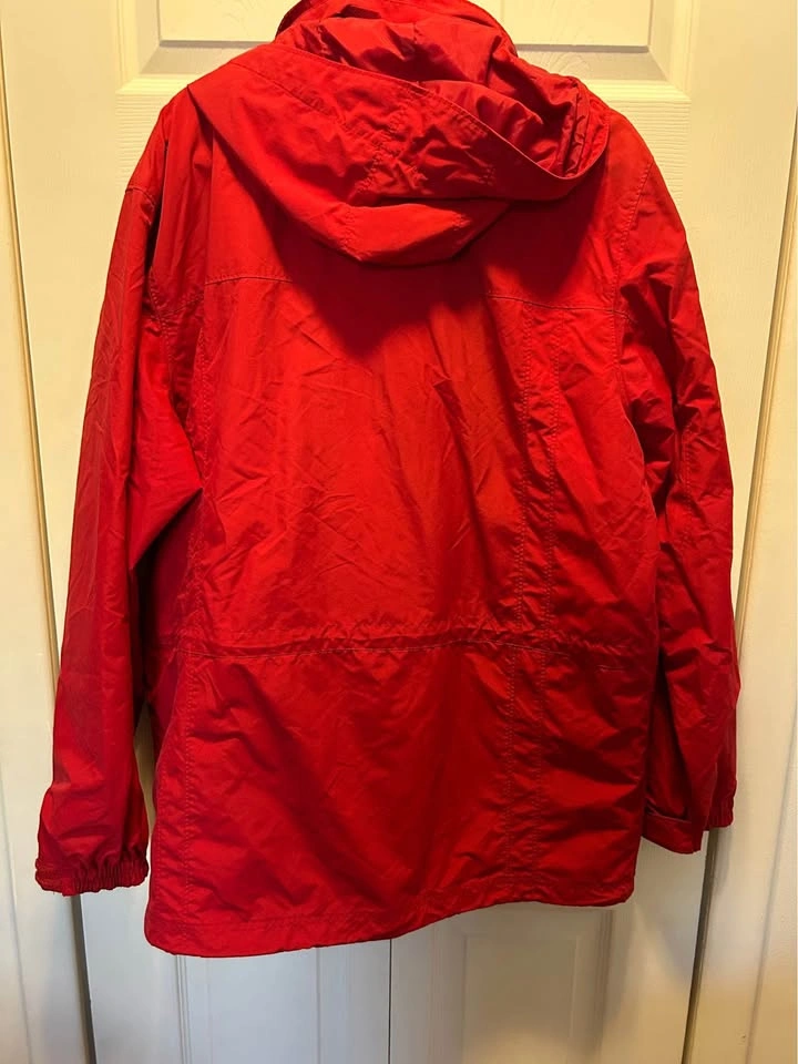 L.L. Bean Mens Size L Waterproof Hooded Windbreaker Rain Jacket - photo 3