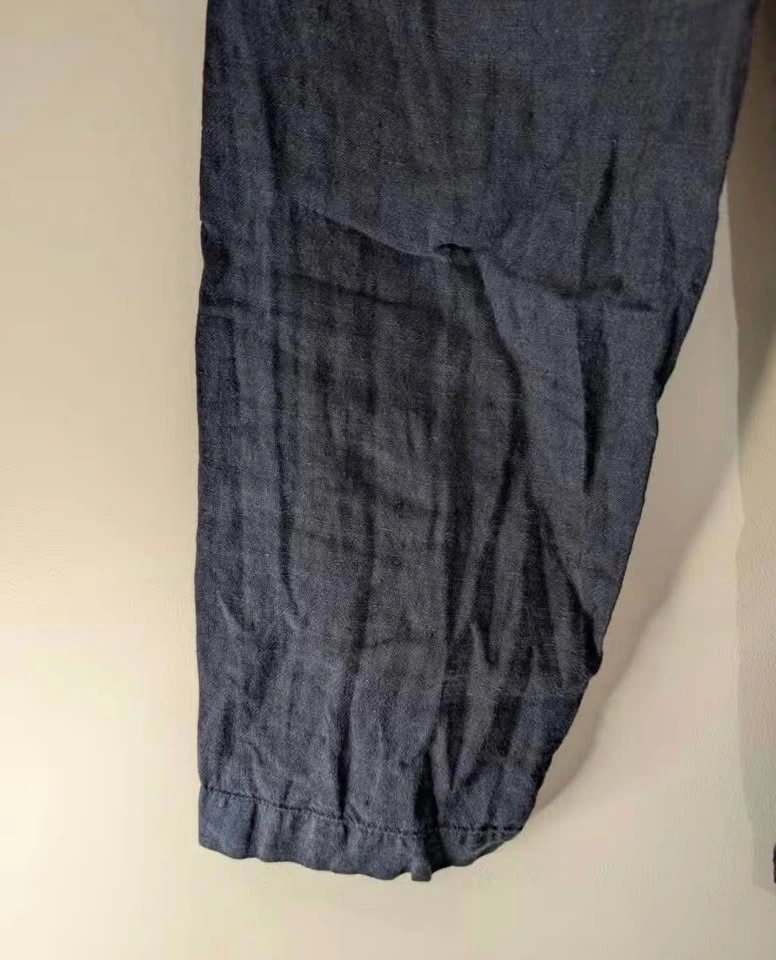 Roots Linen women Pants Sz Small - photo 3