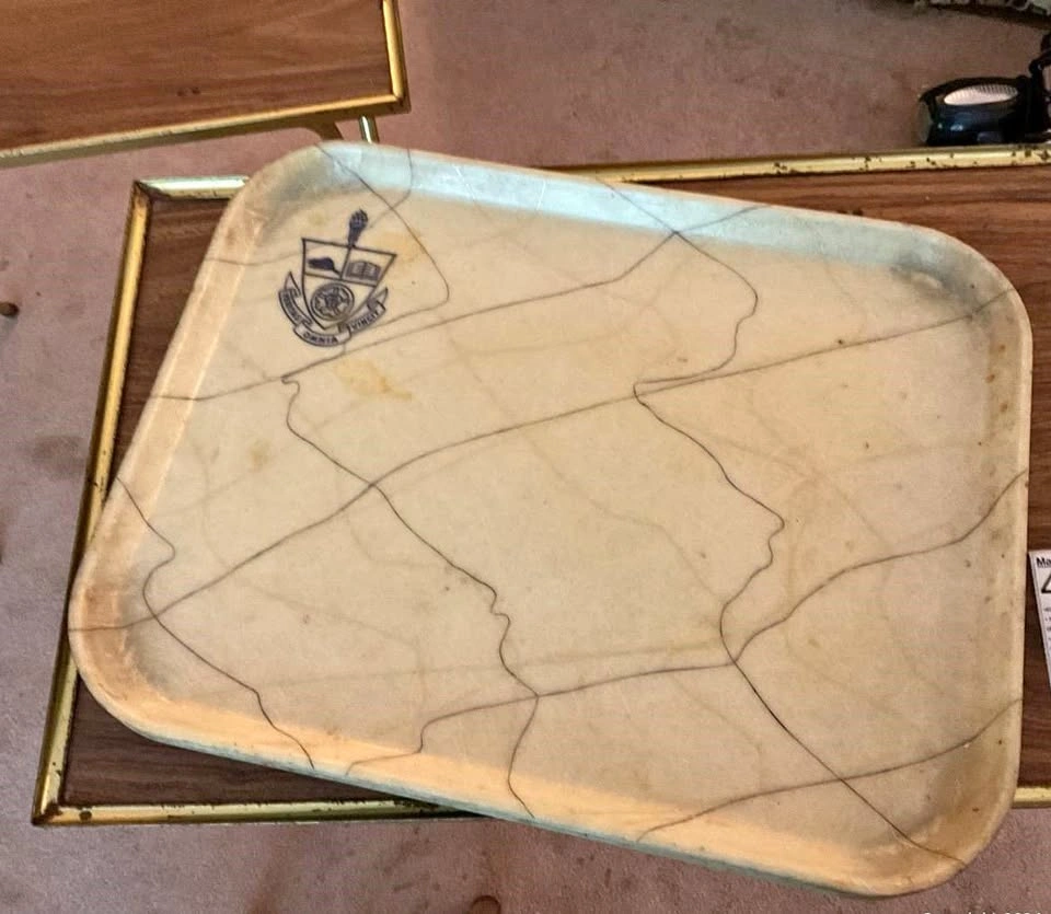 3 University of Waterloo Emblem Trays