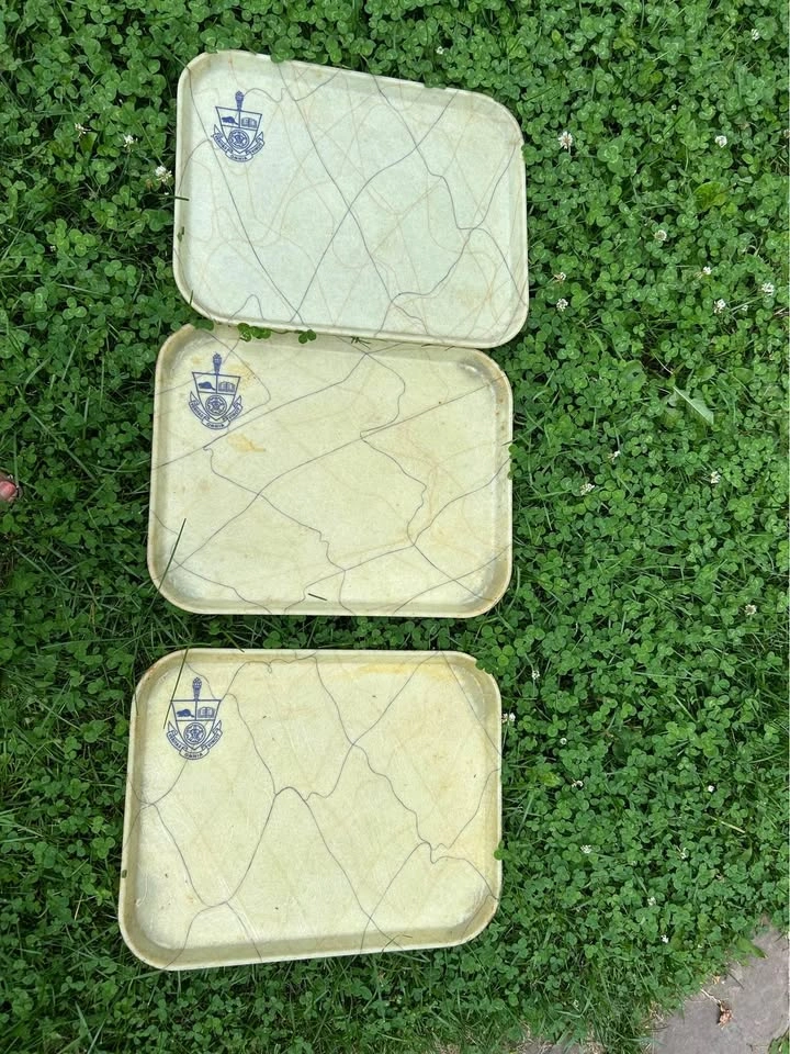 3 University of Waterloo Emblem Trays - photo 2