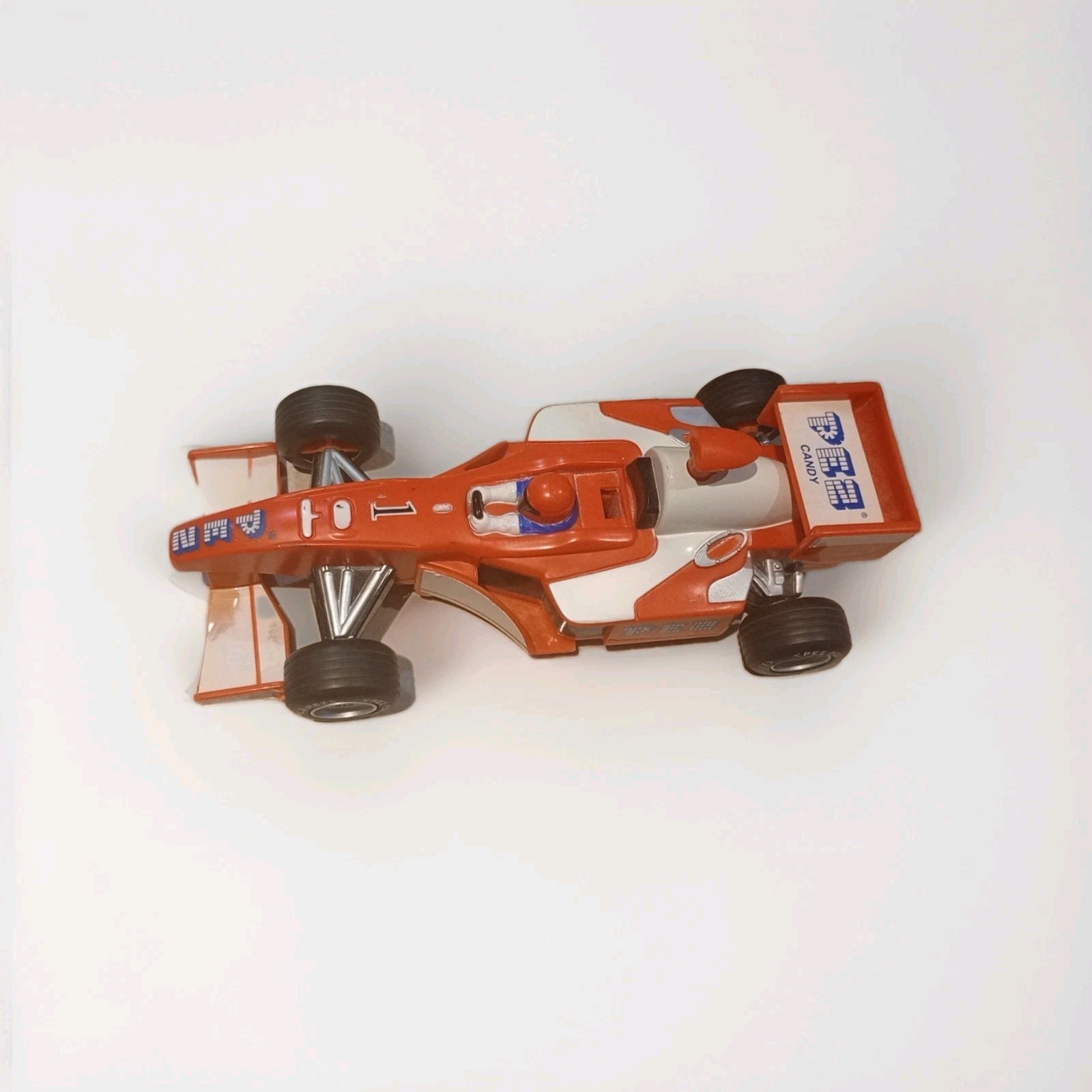Pez Dispenser Formula One Collectible Red Pull n Go Race Car