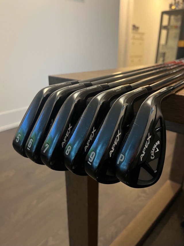 Callaway Apex 21 Forged Irons Black Edition