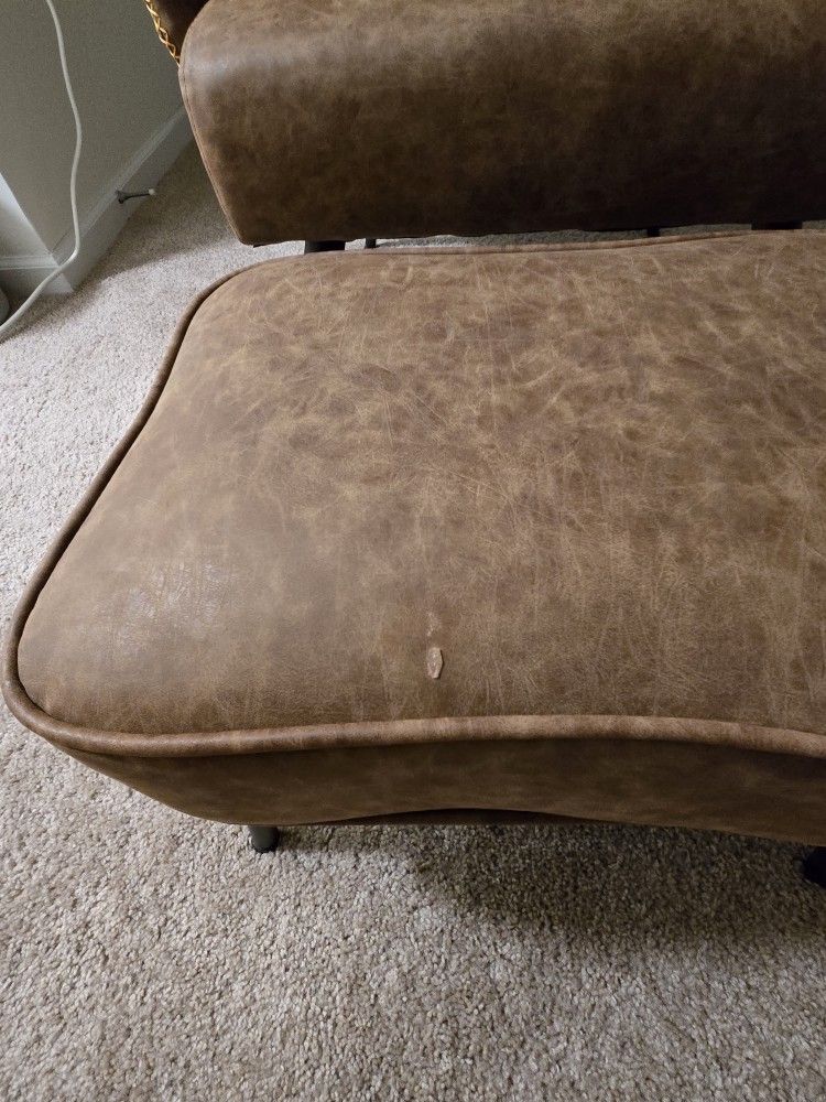 Accent Chair With Foot Rest - photo 5