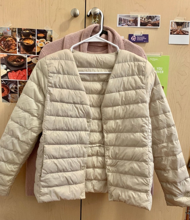 Ultra Light Down O Neck Variable V-Neck Jacket Layering Piece - photo 2