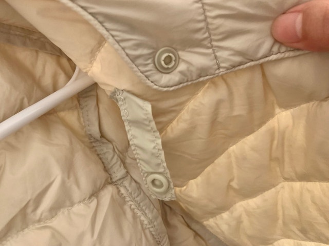 Ultra Light Down O Neck Variable V-Neck Jacket Layering Piece - photo 3