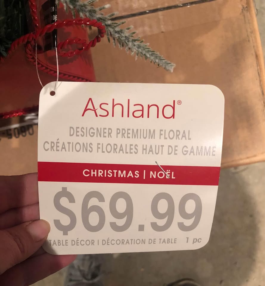 Christmas Designer Floral arrangement snowman in sleigh - photo 5