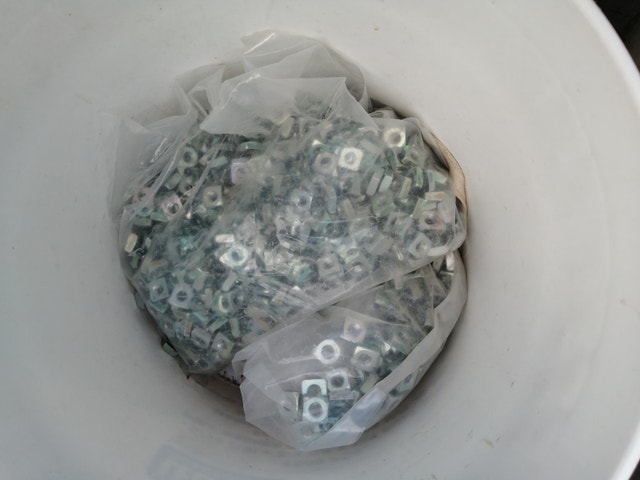 Bin Bolts c/w Poly Washer and Square Nut - photo 4