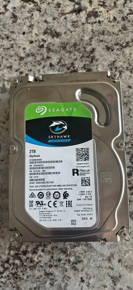 Seagate Skyhawk 2TB Hard Drive