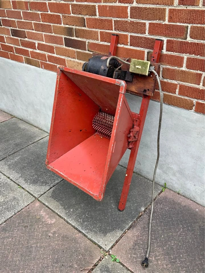 Steel Wine Grape Crusher – Manual w/ Motor Upgrade