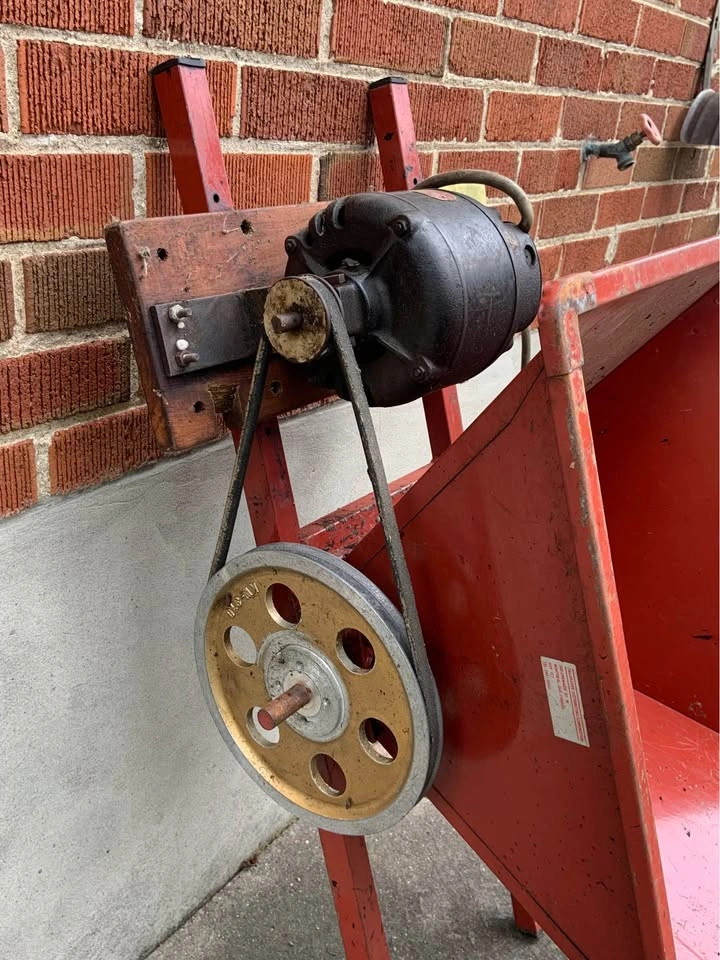Steel Wine Grape Crusher – Manual w/ Motor Upgrade - photo 2