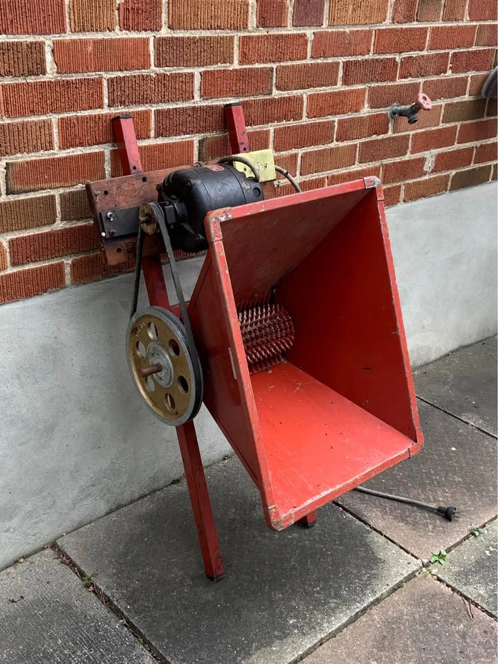 Steel Wine Grape Crusher – Manual w/ Motor Upgrade - photo 4