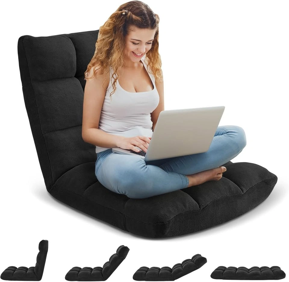 Folding Floor Gaming Chair, 14-Position Adjustable - photo 2