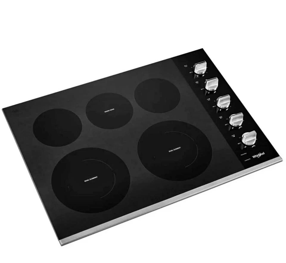 New 30 inch Whirlpool Electric Cooktop