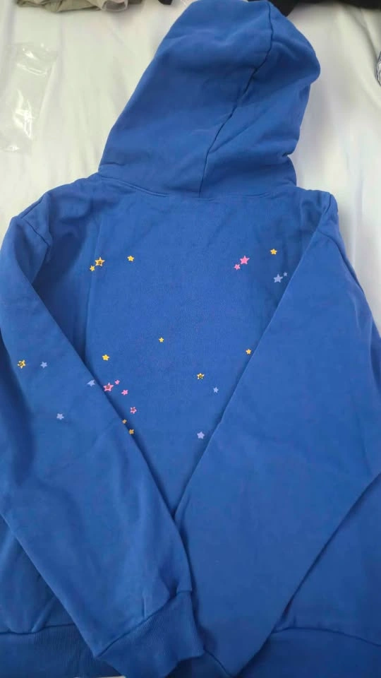 Blue sp5der hoodie - photo 3