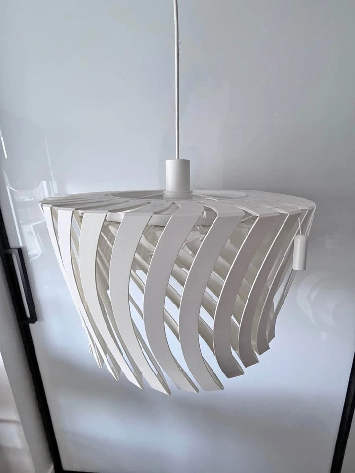 IKEA YTLÄGE Pendant Lamp, 17” white