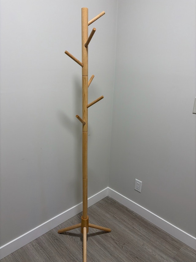 Wooden Coat Rack