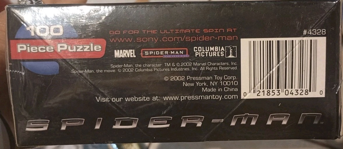 Spider-Man 2002 Tobey Maguire Movie Jigsaw Puzzle - 100 Pieces - photo 3