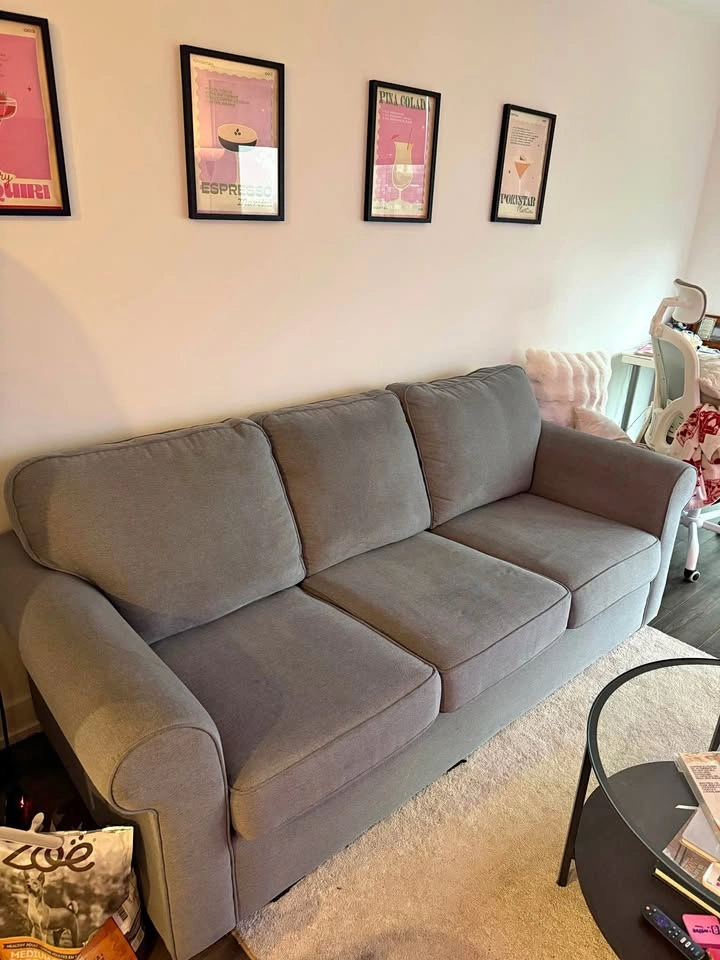 Grey 3-Seater Couch