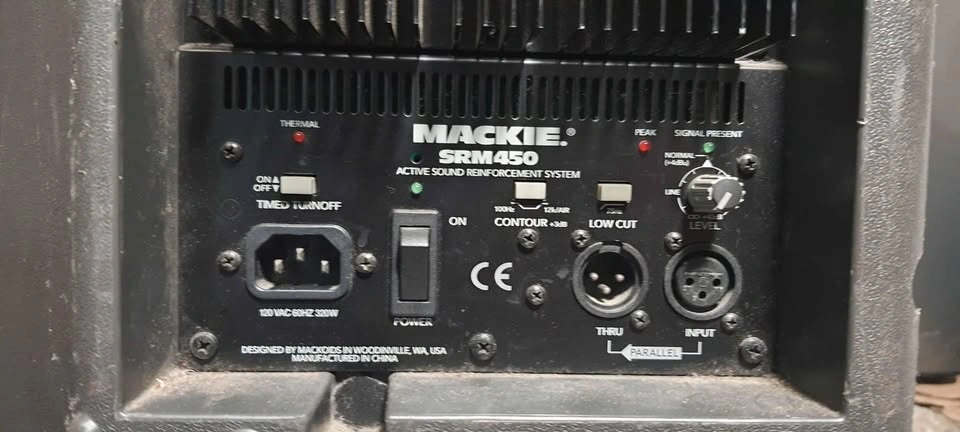 2x Mackie SRM450 Active Speakers - photo 3