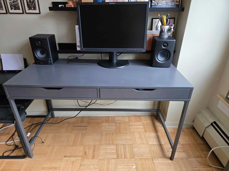 Ikea Alex Desk, Grey [Moving sale] - photo 2