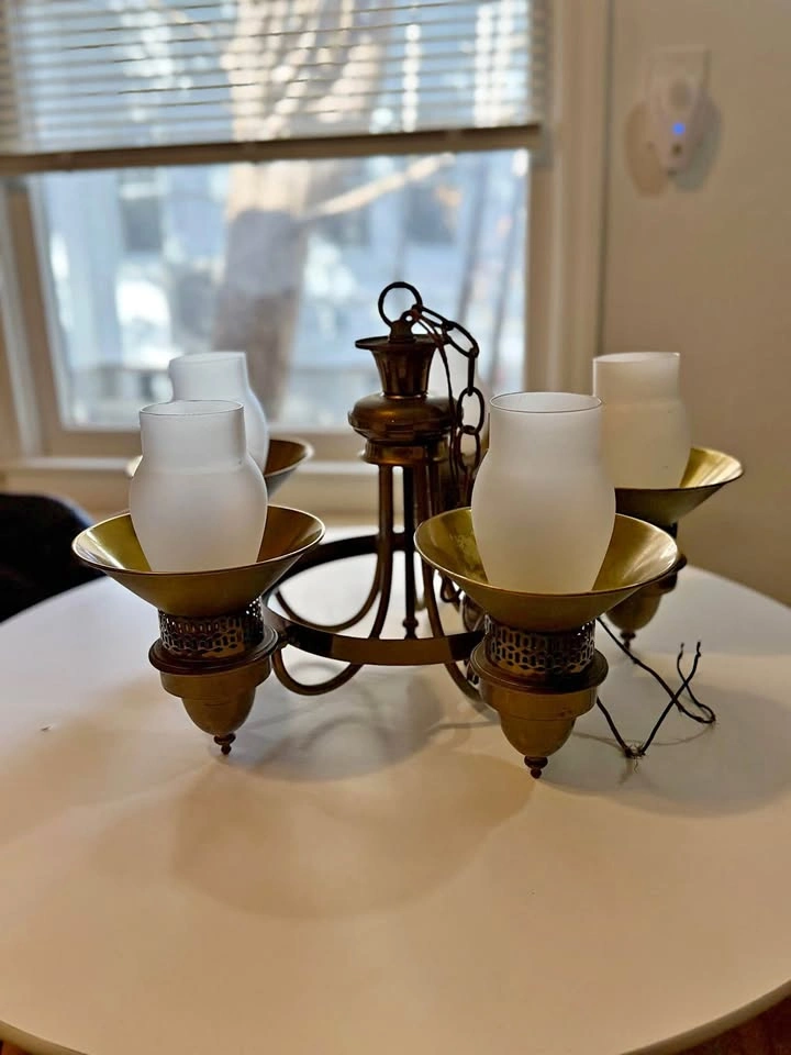 Vintage 5 Light Chandelier