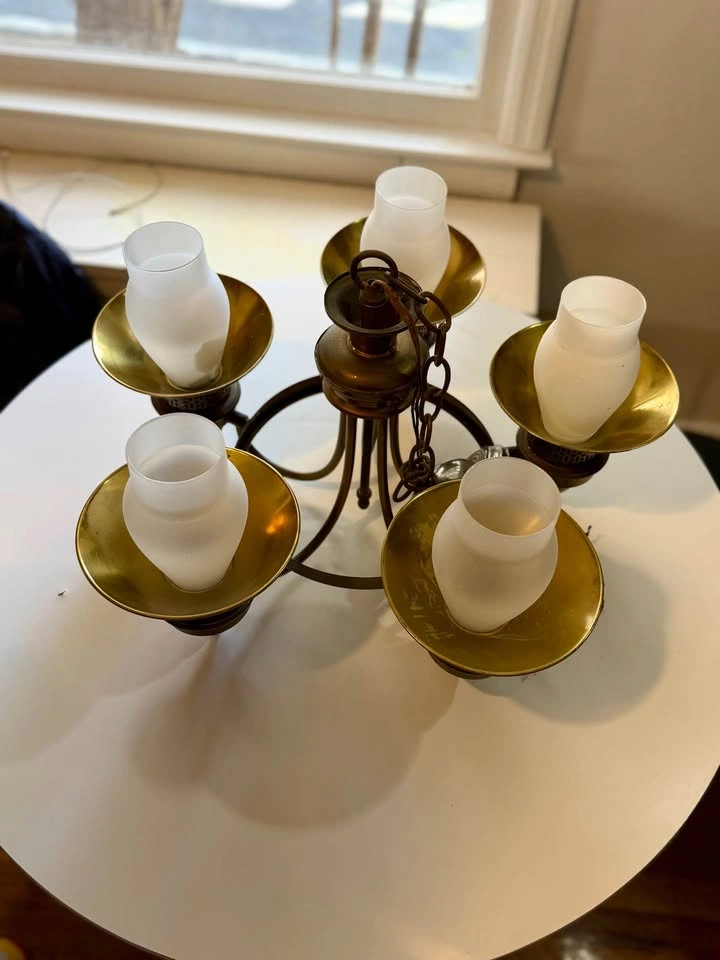 Vintage 5 Light Chandelier - photo 2