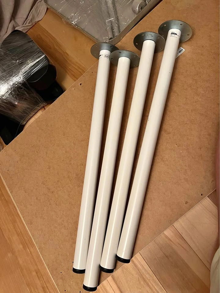 IKEA Adils Table Legs - White (Set of 4)